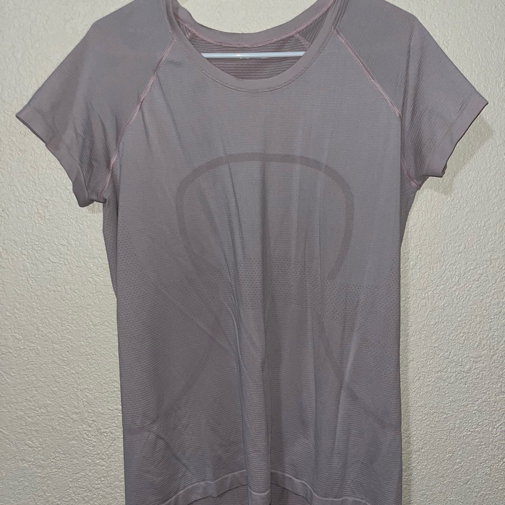lululemon athletica Lavender Short Sleeve Tee - swiftly tech short sleeve